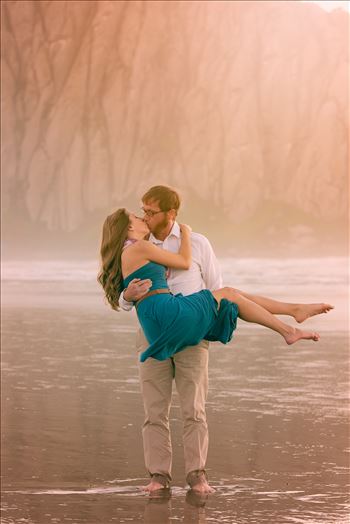 Laura and Zach - Laura and Zach Engagement in Morro Bay, California